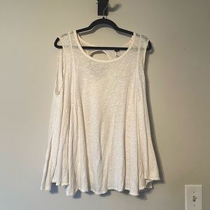 White Free People tank top